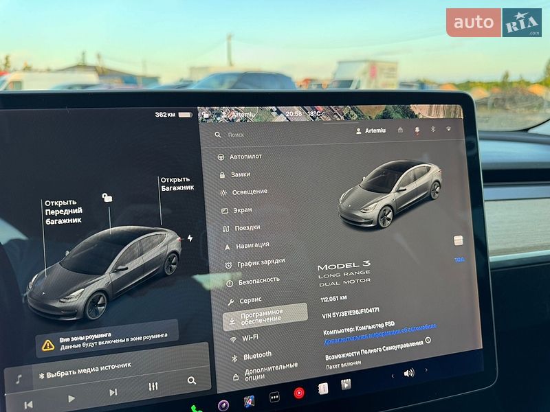Седан Tesla Model 3 2018 в Луцке