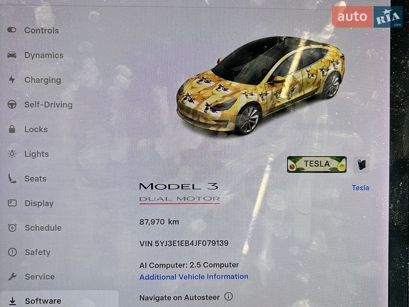 Седан Tesla Model 3 2018 в Львові фото 11 Седан Tesla Model 3 2018 в Львові