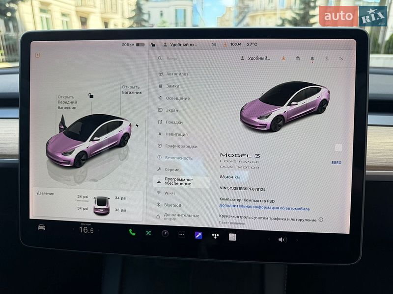 Седан Tesla Model 3 2023 в Киеве