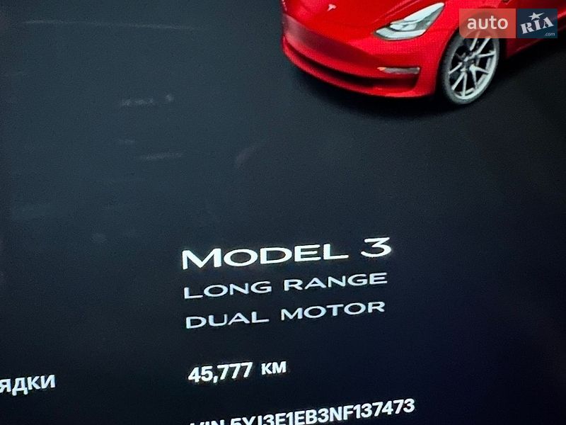 Седан Tesla Model 3 2021 в Одессе