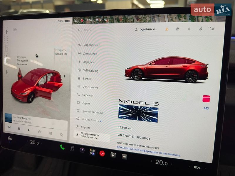 Седан Tesla Model 3 2024 в Николаеве