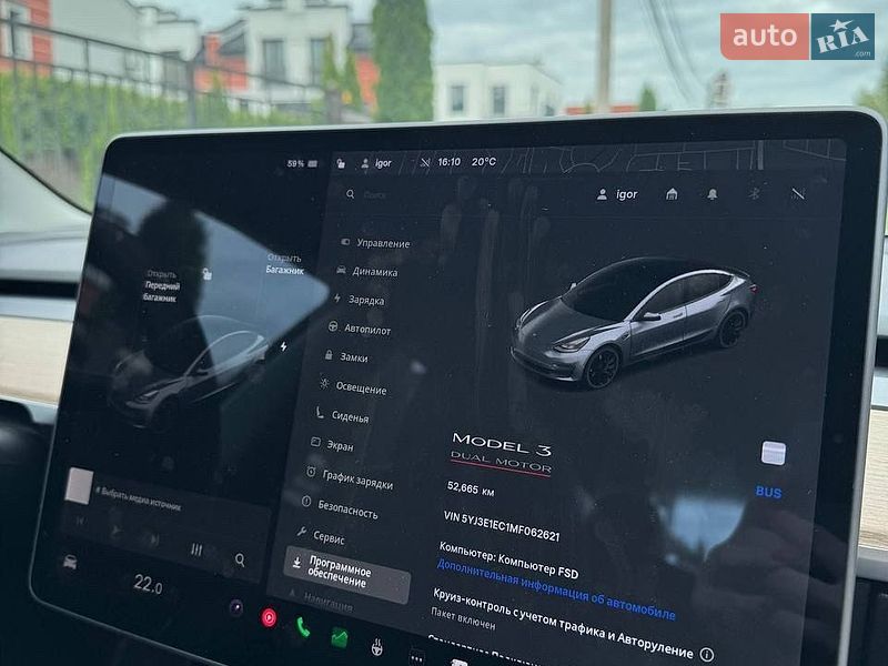 Седан Tesla Model 3 2021 в Львове