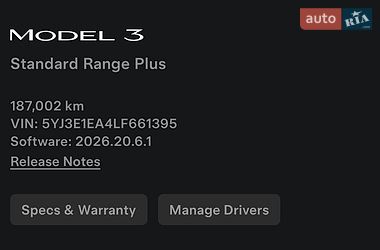 Седан Tesla Model 3 2020 в Києві