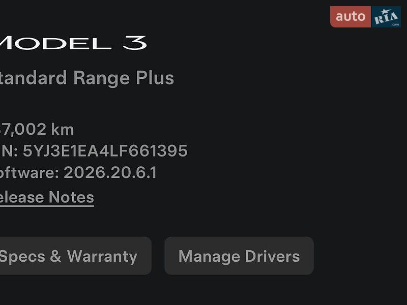 Седан Tesla Model 3 2020 в Києві