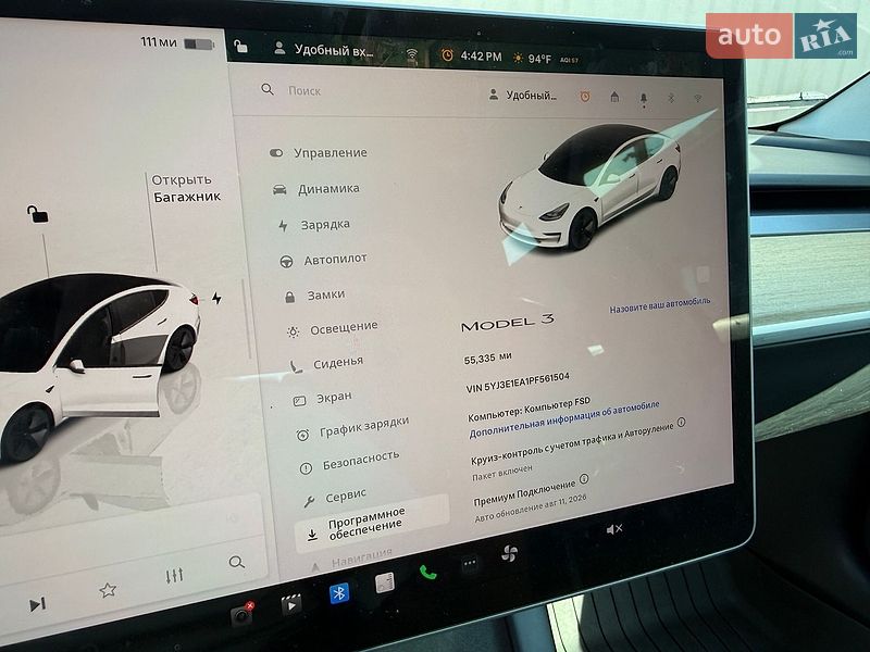 Седан Tesla Model 3 2023 в Львові фото 92 Седан Tesla Model 3 2023 в Львові