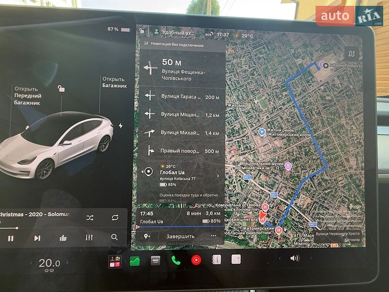 Седан Tesla Model 3 2020 в Житомире