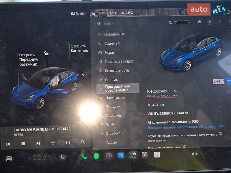 Седан Tesla Model 3 2019 в Ровно