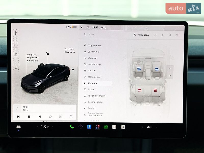 Седан Tesla Model 3 2024 в Києві