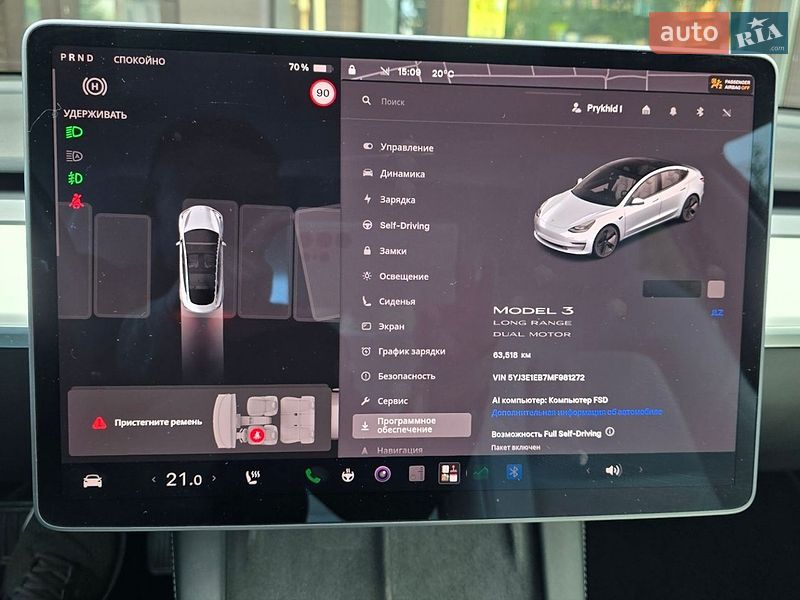 Седан Tesla Model 3 2021 в Киеве