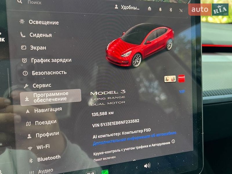 Седан Tesla Model 3 2022 в Луцке