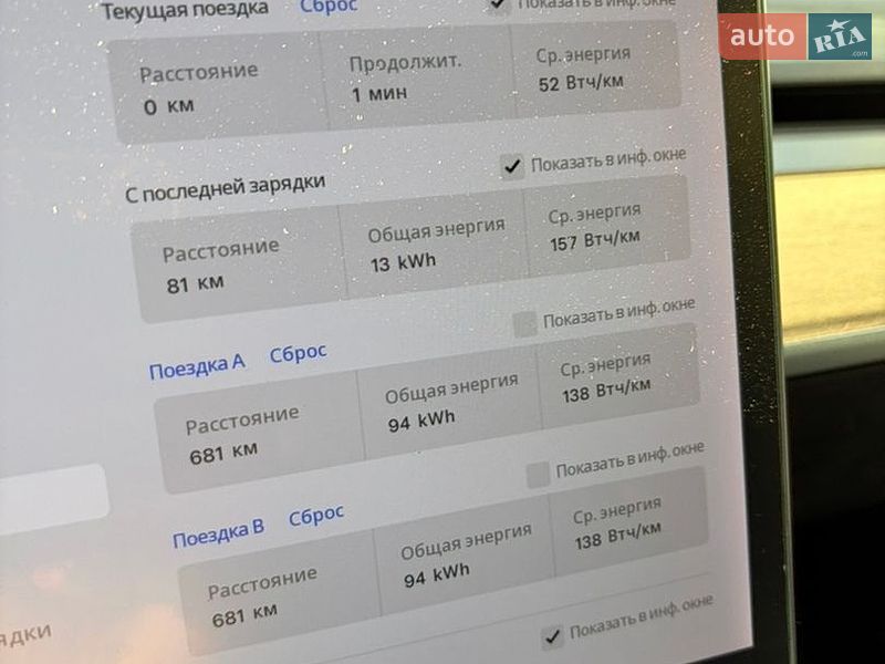 Седан Tesla Model 3 2018 в Луцке