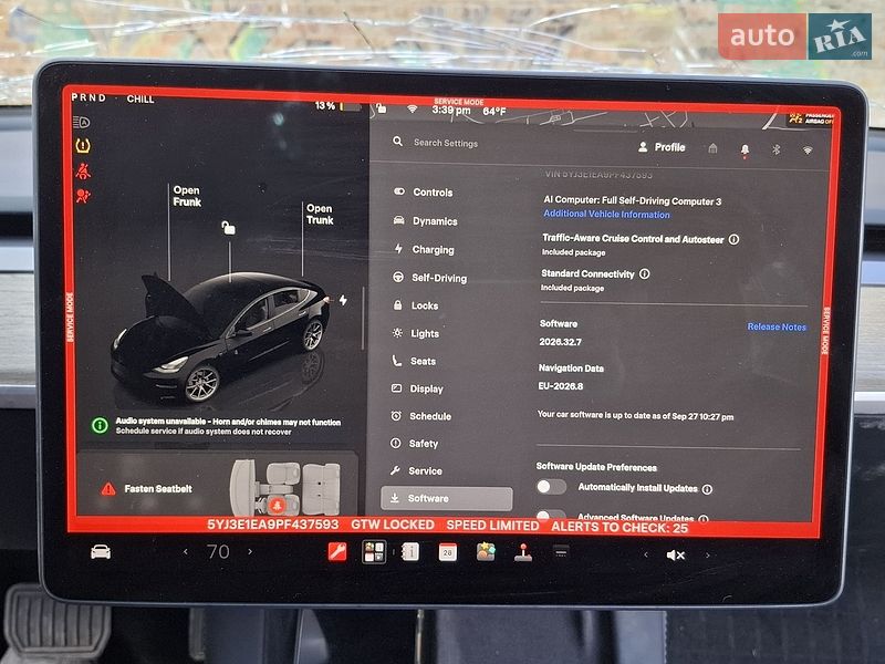 Седан Tesla Model 3 2023 в Бердичеві