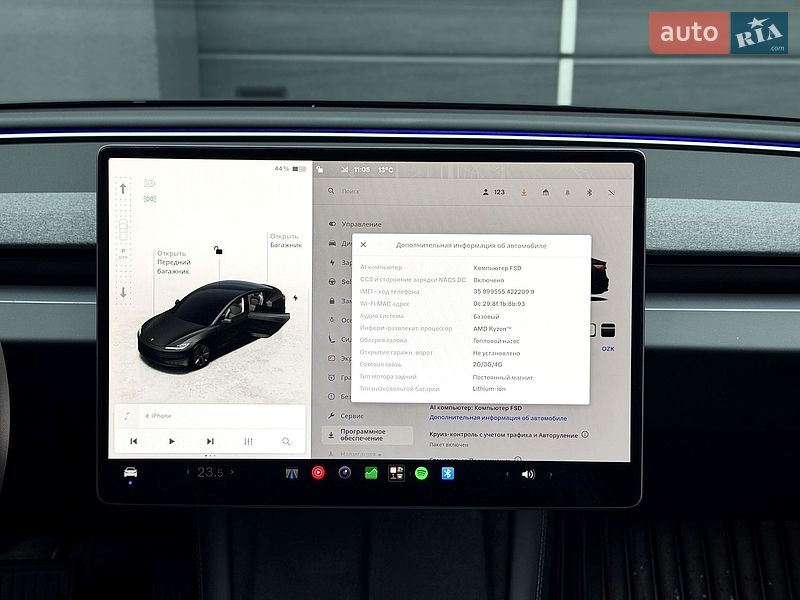 Седан Tesla Model 3 2024 в Киеве