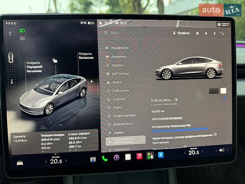 Седан Tesla Model 3 2025 в Стрые