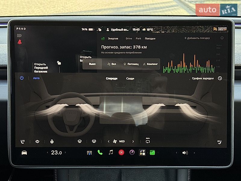 Седан Tesla Model 3 2024 в Дніпрі