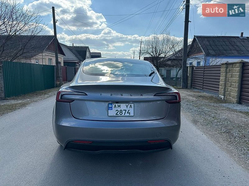 Седан Tesla Model 3 2024 в Звягелі фото 7 Седан Tesla Model 3 2024 в Звягелі
