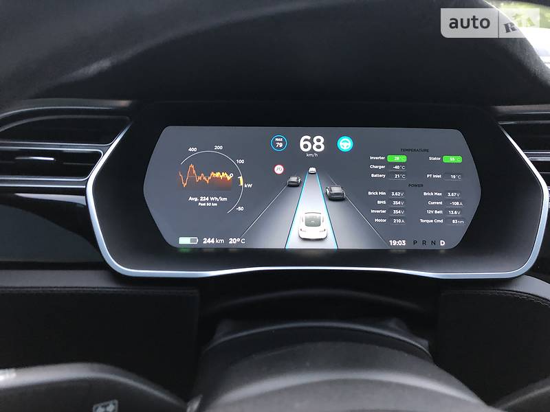 Лифтбек Tesla Model S 2016 в Днепре