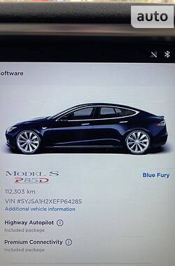 Лифтбек Tesla Model S 2014 в Киеве