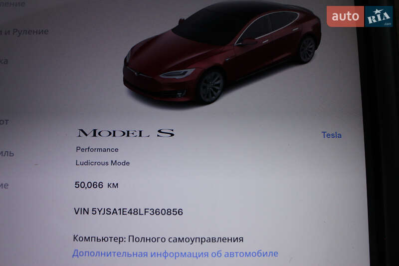 Хэтчбек Tesla Model S 2019 в Киеве