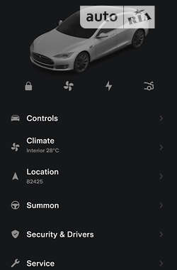 Ліфтбек Tesla Model S 2015 в Стрию