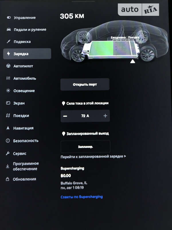 Ліфтбек Tesla Model S 2017 в Вінниці