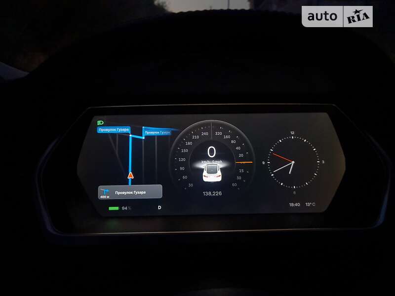 Лифтбек Tesla Model S 2013 в Киеве