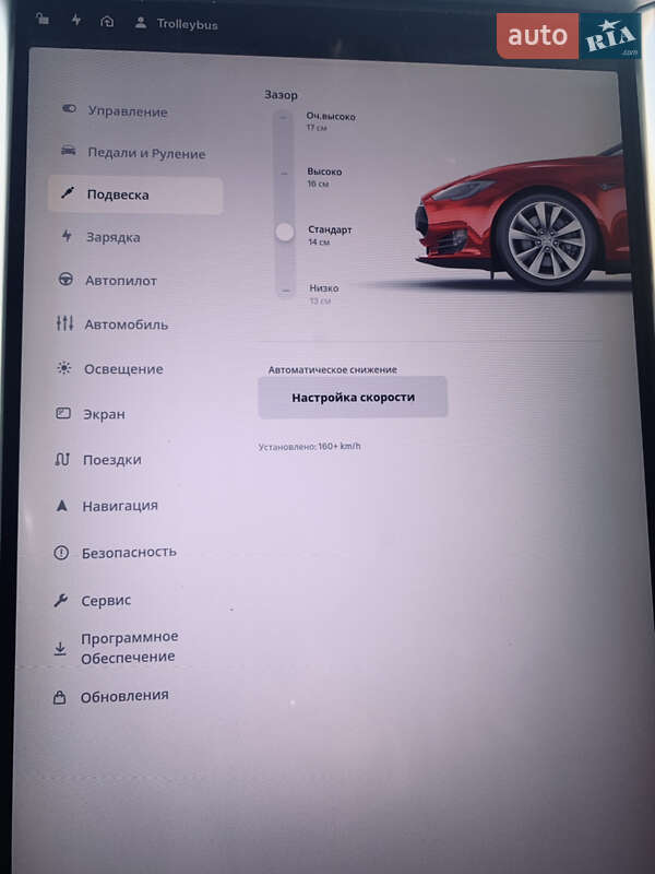 Лифтбек Tesla Model S 2015 в Львове
