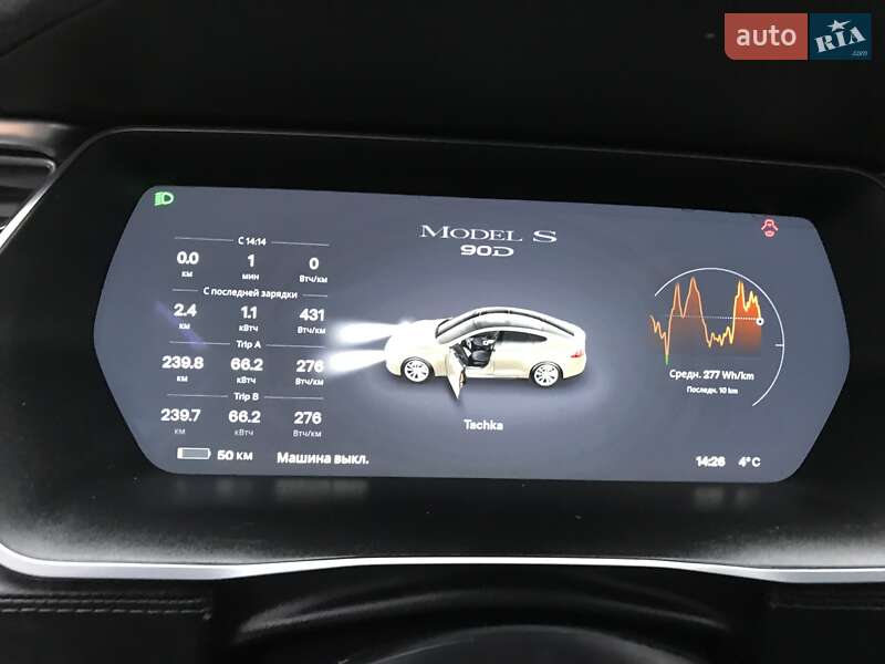 Ліфтбек Tesla Model S 2016 в Вінниці