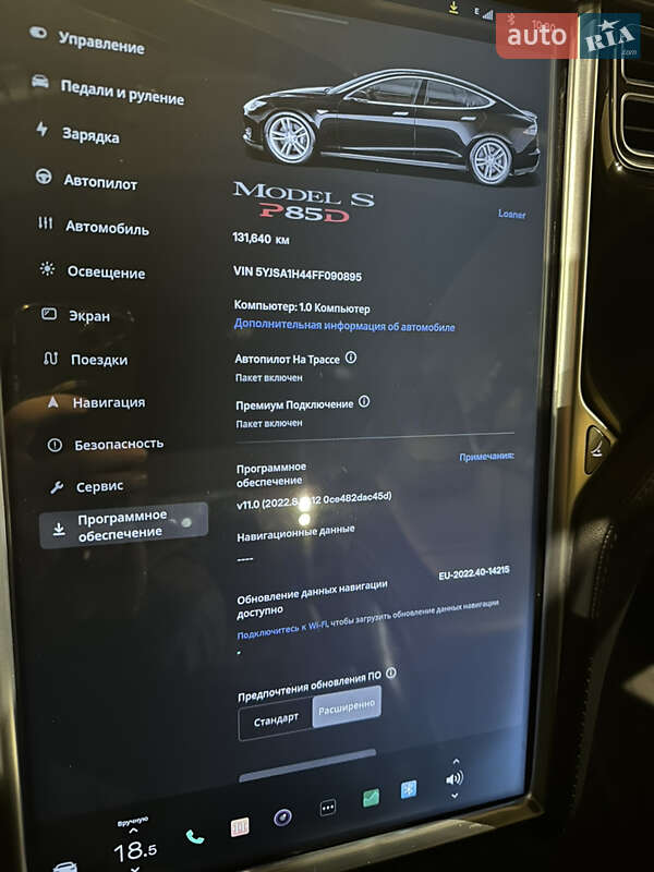 Лифтбек Tesla Model S 2015 в Киеве
