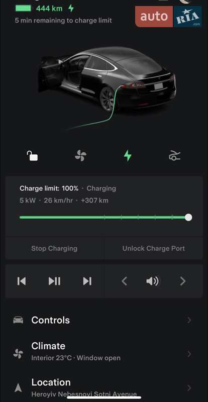 Ліфтбек Tesla Model S 2014 в Києві