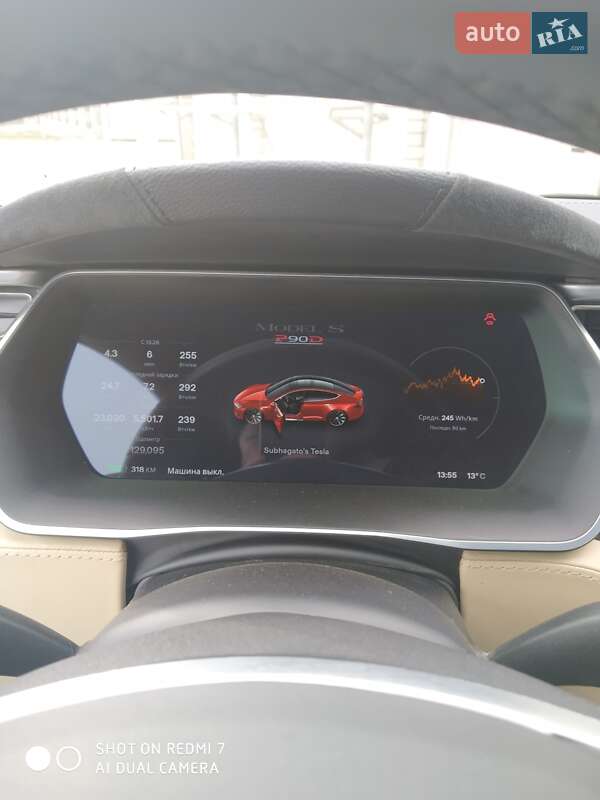 Ліфтбек Tesla Model S 2015 в Коломиї