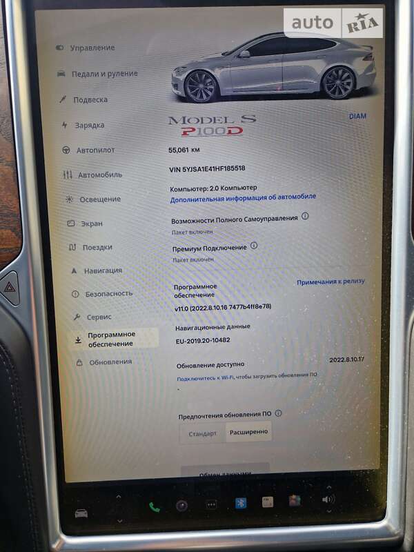 Лифтбек Tesla Model S 2017 в Одессе