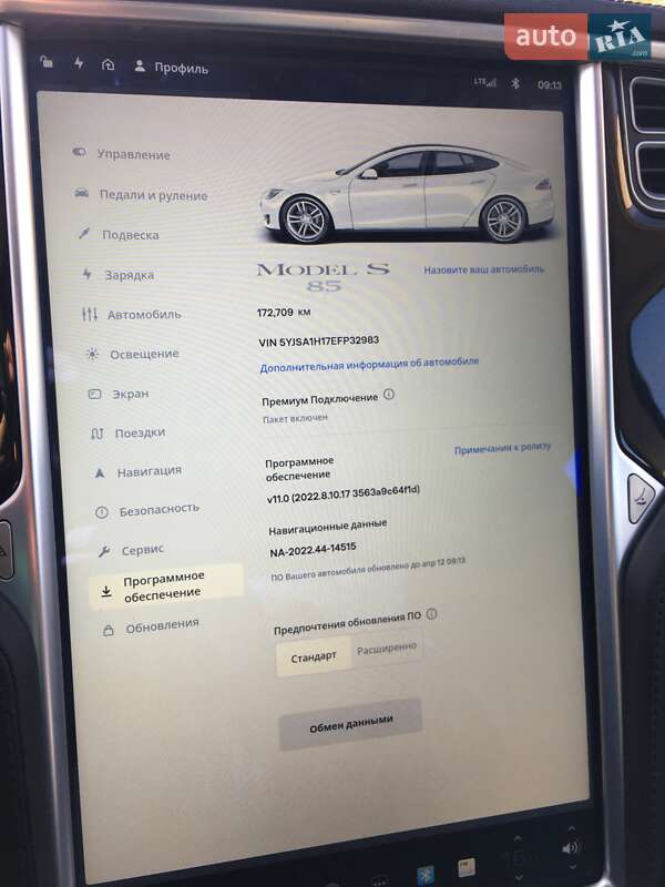 Ліфтбек Tesla Model S 2014 в Перемишлянах фото 15 Ліфтбек Tesla Model S 2014 в Перемишлянах