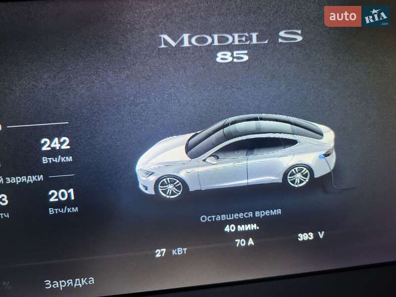 Лифтбек Tesla Model S 2013 в Львове