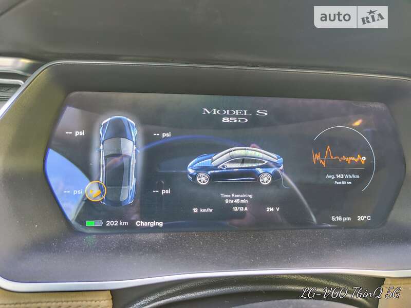 Ліфтбек Tesla Model S 2015 в Чемерівцях