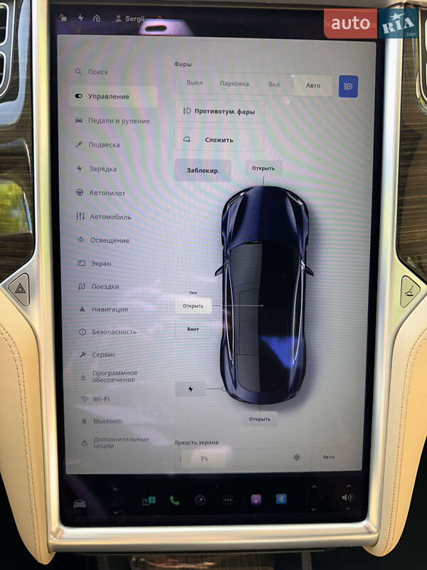 Лифтбек Tesla Model S 2015 в Ивано-Франковске