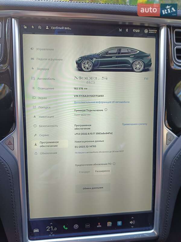 Лифтбек Tesla Model S 2014 в Киеве