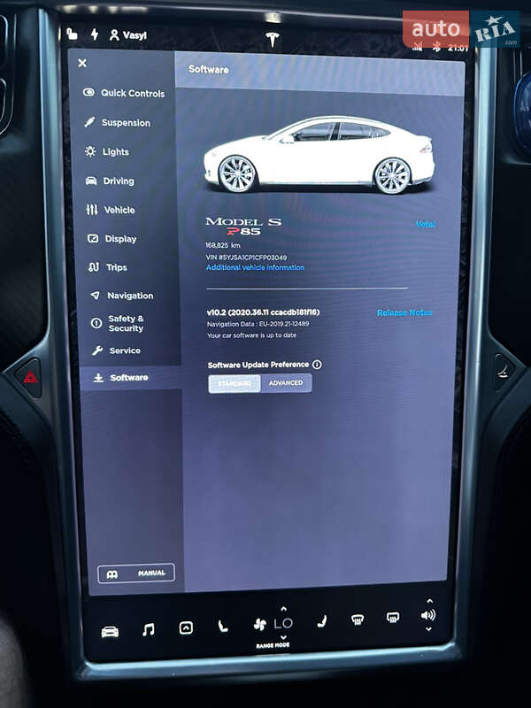Лифтбек Tesla Model S 2012 в Ивано-Франковске