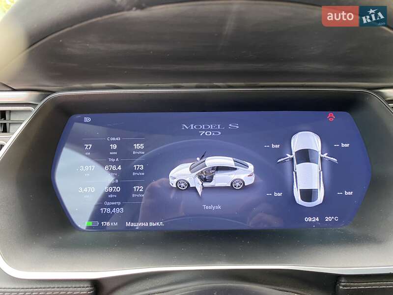 Лифтбек Tesla Model S 2015 в Киеве
