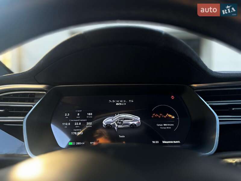 Ліфтбек Tesla Model S 2015 в Львові