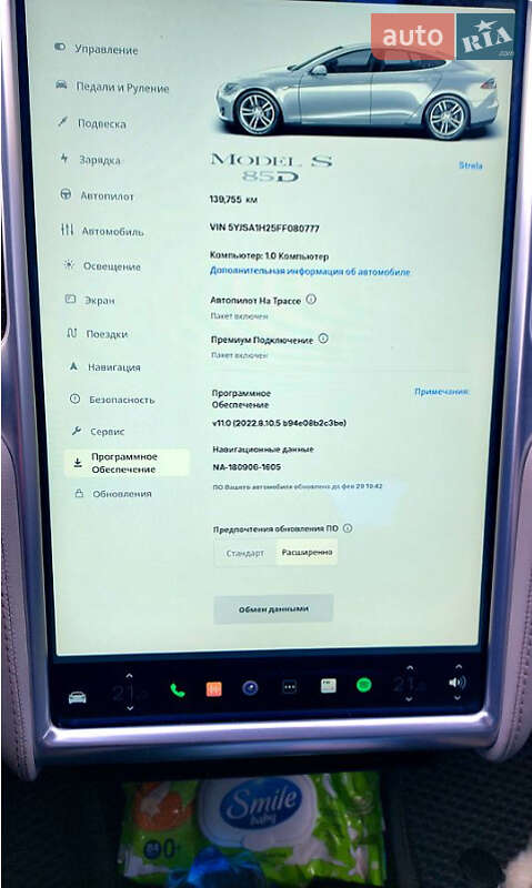 Лифтбек Tesla Model S 2015 в Львове фото 13 Лифтбек Tesla Model S 2015 в Львове