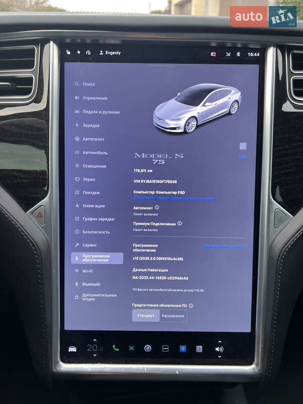 Лифтбек Tesla Model S 2016 в Одессе фото 13 Лифтбек Tesla Model S 2016 в Одессе