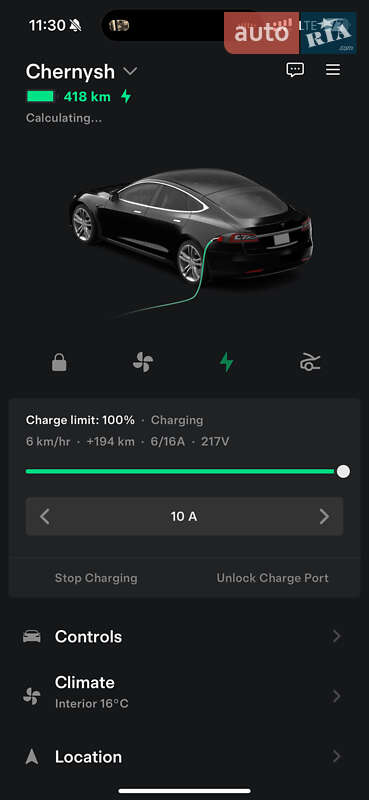 Ліфтбек Tesla Model S 2014 в Миколаєві