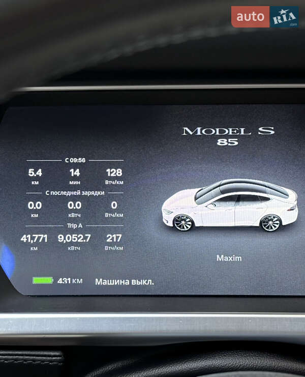 Лифтбек Tesla Model S 2013 в Днепре
