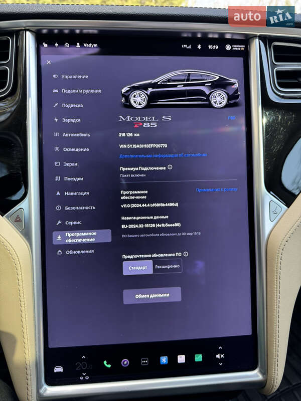 Ліфтбек Tesla Model S 2014 в Шепетівці