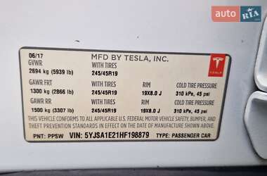 Лифтбек Tesla Model S 2017 в 