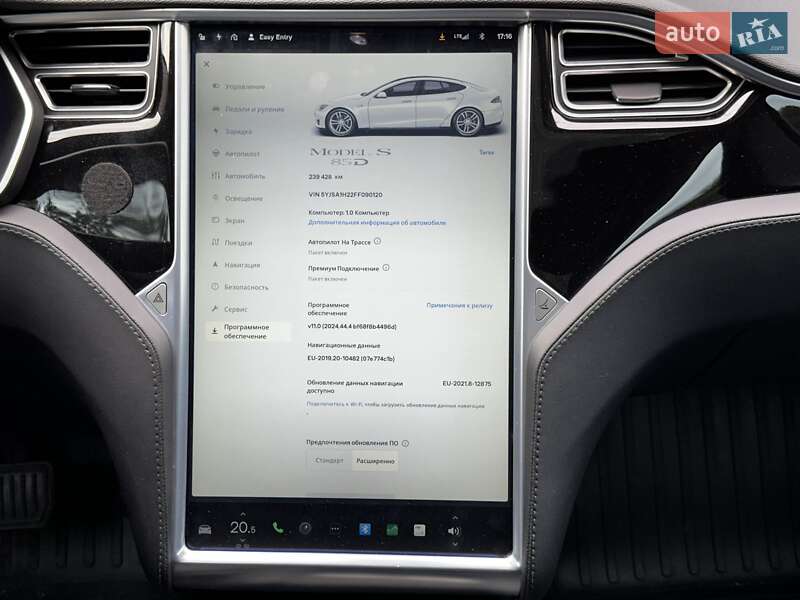 Лифтбек Tesla Model S 2015 в Киеве