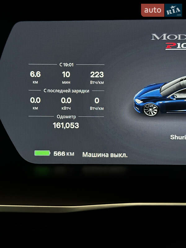 Лифтбек Tesla Model S 2016 в Львове