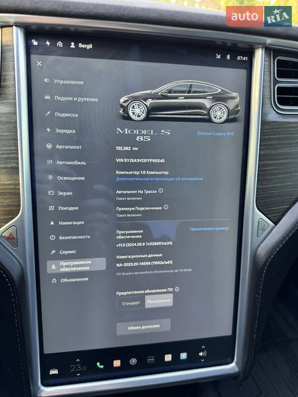 Лифтбек Tesla Model S 2014 в Киеве