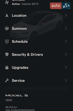 Лифтбек Tesla Model S 2017 в 